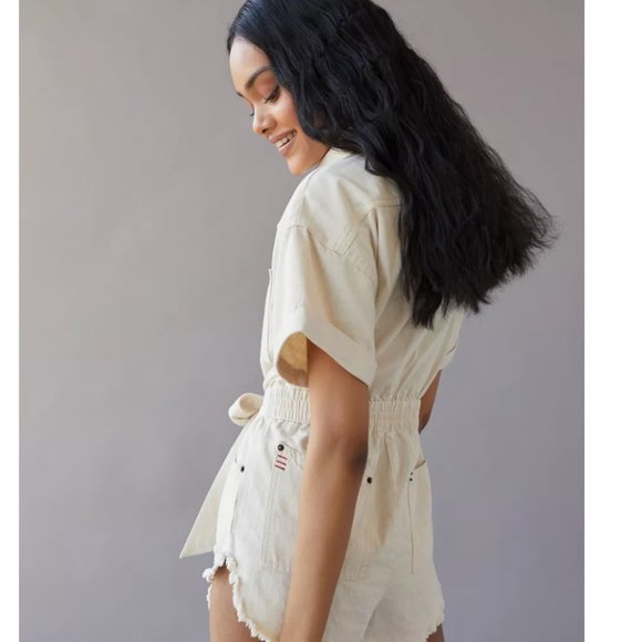 Distressed Romper - Picture 3 of 5